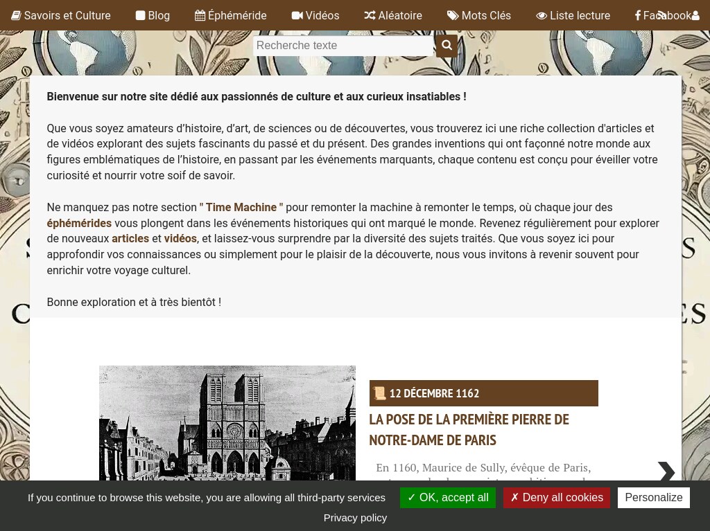 Savoirs & Culture