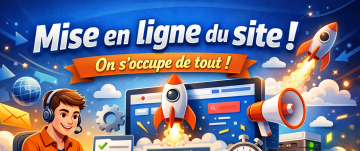 Mise en ligne du site